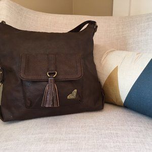 Roxy's Faux-Leather Medium Tote Bag